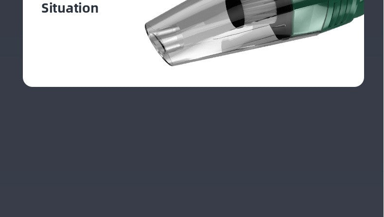 Wireless Car Vacuum Cleaner for Home Use, Small Size, Dual-purpose for Dry and Wet, High Power, Handheld, Strong Suction, In-car Use