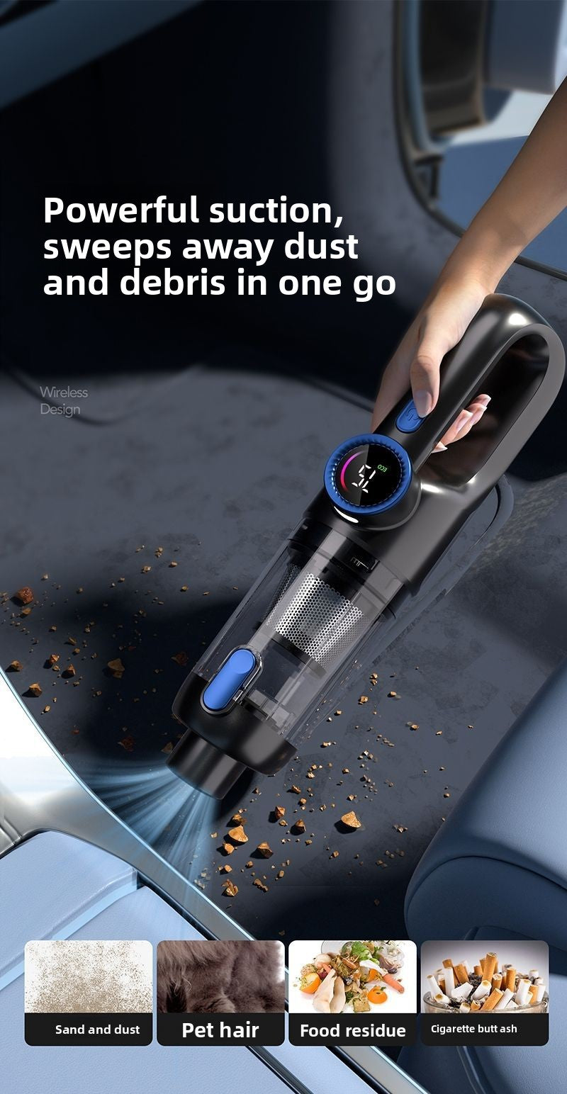 Car Vacuum Cleaner Portable Handheld Wireless Mini Vacuum Cleaner for Cars with Super Powerful Suction