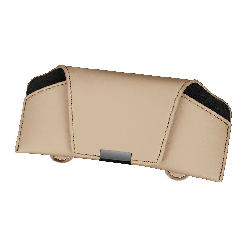 Car Sun Visor Sunglasses Case Holder In-Car Sunglasses Storage Clip Car Accessories Collection Car Glasses Clip