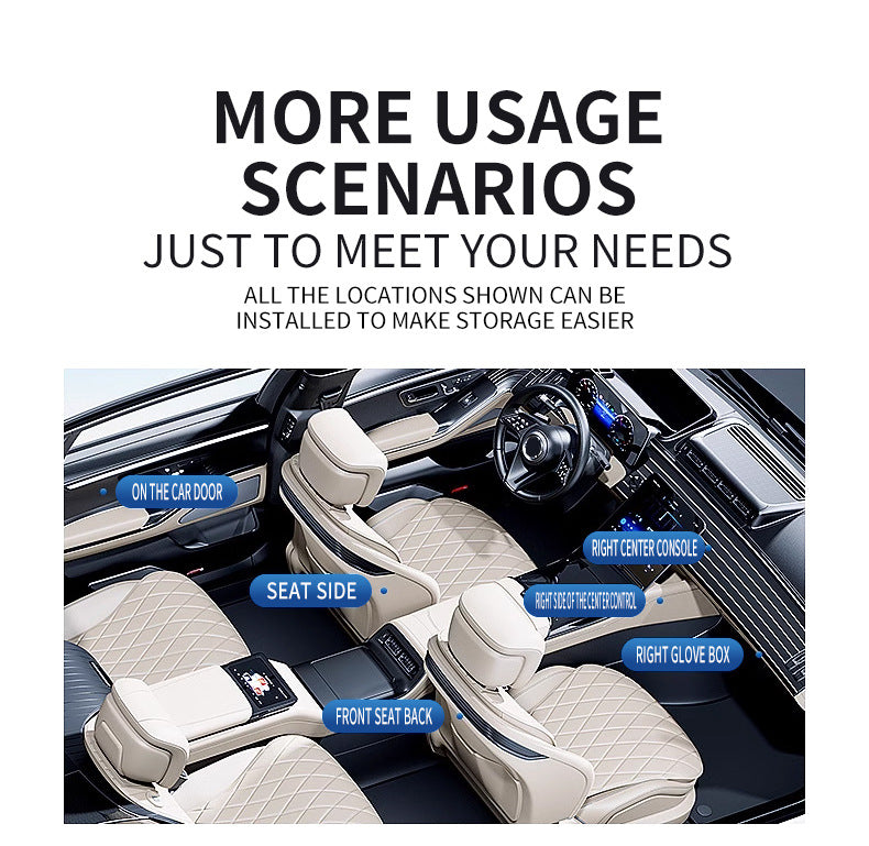 Car Storage Box In-Car Door Cup Holder Car Seat Back Storage Box Multi-Functional Storage Rack