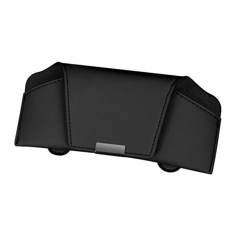 Car Sun Visor Sunglasses Case Holder In-Car Sunglasses Storage Clip Car Accessories Collection Car Glasses Clip