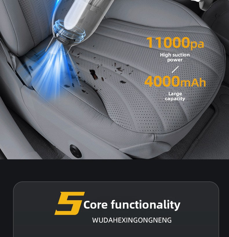 Wireless Car Vacuum Cleaner Super Suction Car Special Wireless Handheld Small Portable Vacuum Cleaner KC Certification
