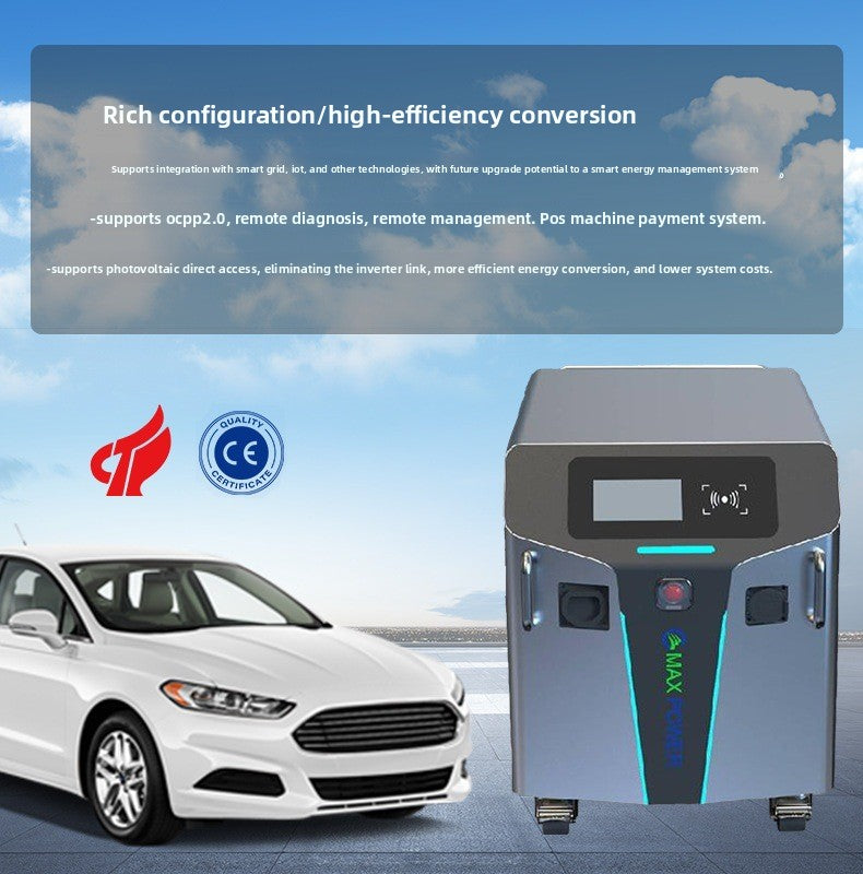 11KWH11KW International EU Standard Home Commercial Support OCPP Storage Charging Integrated DC Mobile Energy Storage Charging Pile