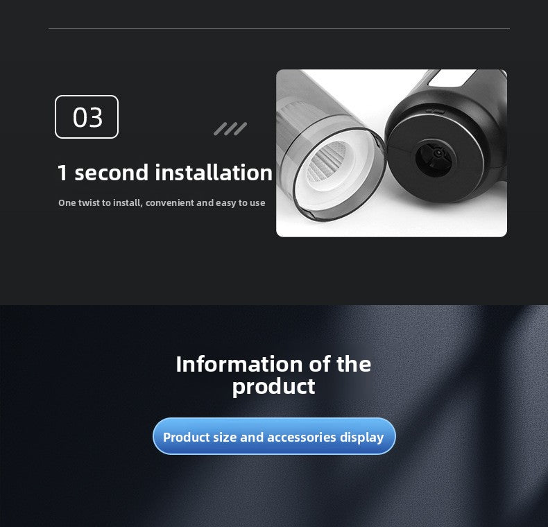 Wireless Car Vacuum Cleaner Super Suction Car Special Wireless Handheld Small Portable Vacuum Cleaner KC Certification