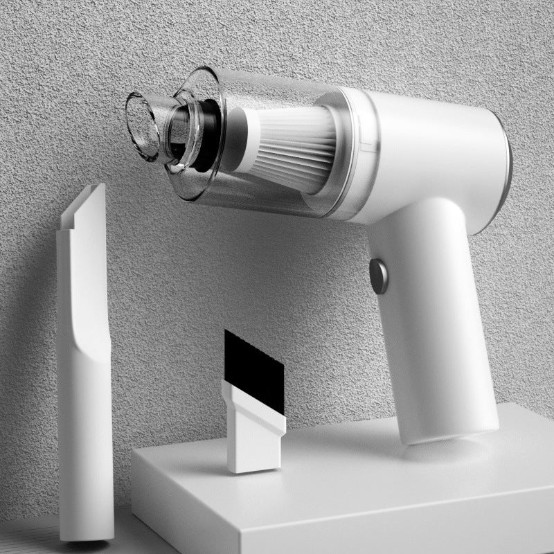 Car Vacuum Cleaner Wireless Charging Home and Car Dual-use Mini Portable Handheld Lithium Battery High Power