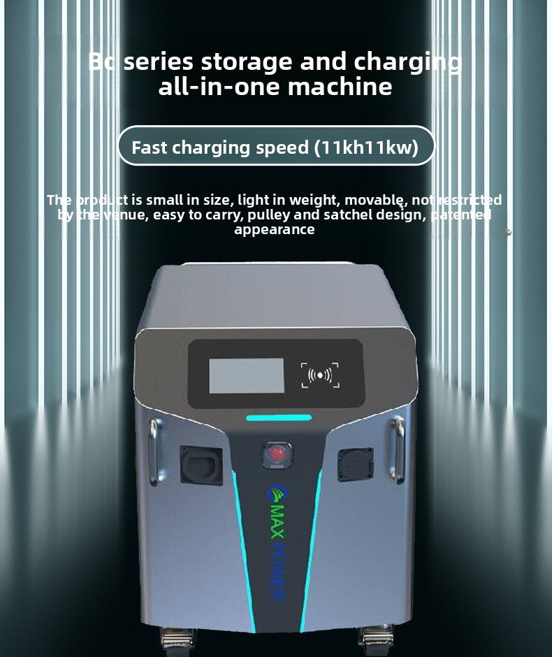 11KWH11KW International EU Standard Home Commercial Support OCPP Storage Charging Integrated DC Mobile Energy Storage Charging Pile