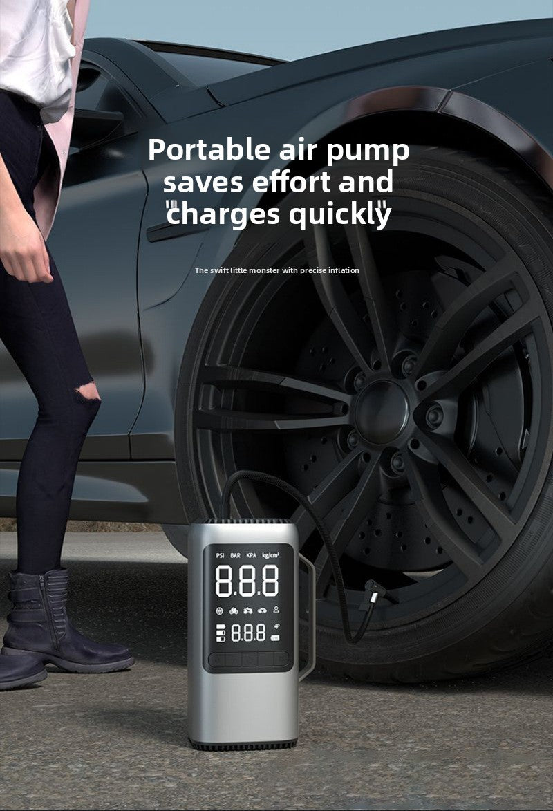 Multi-functional car emergency start-up power supply car air pump vacuum cleaner all-in-one portable