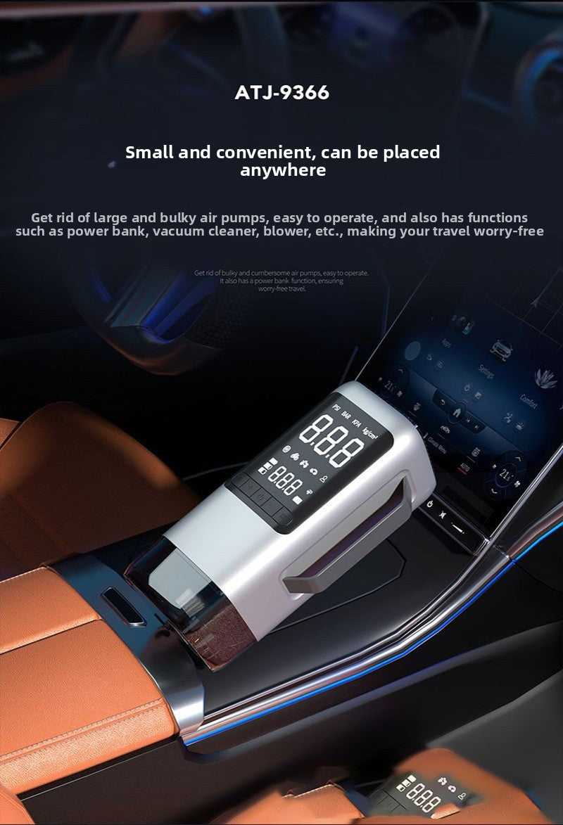 Multi-functional car emergency start-up power supply car air pump vacuum cleaner all-in-one portable