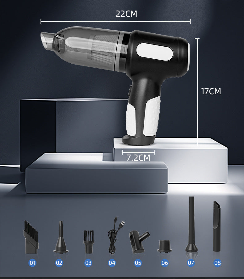 Wireless Car Vacuum Cleaner Super Suction Car Special Wireless Handheld Small Portable Vacuum Cleaner KC Certification