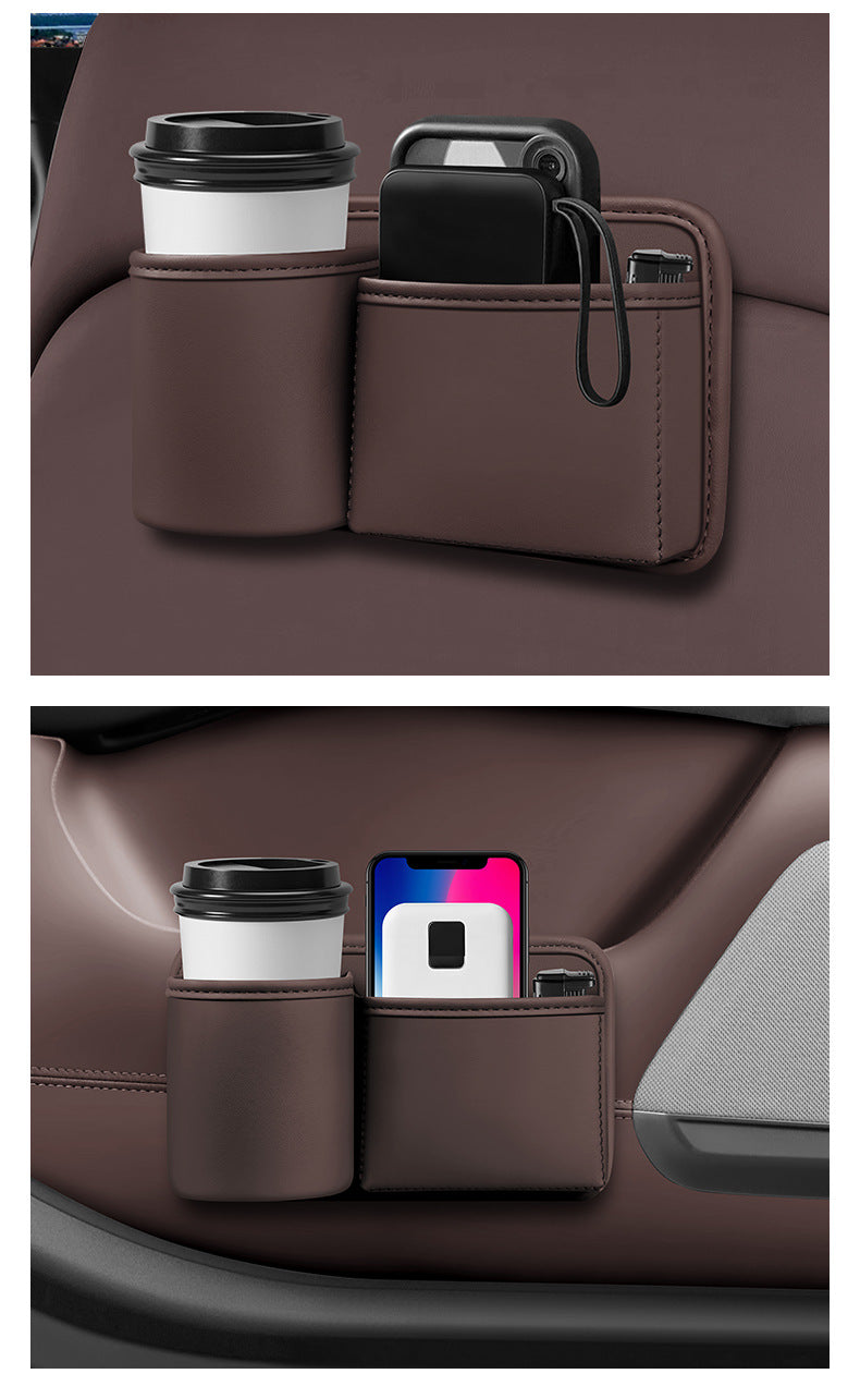 Car Storage Box In-Car Door Cup Holder Car Seat Back Storage Box Multi-Functional Storage Rack