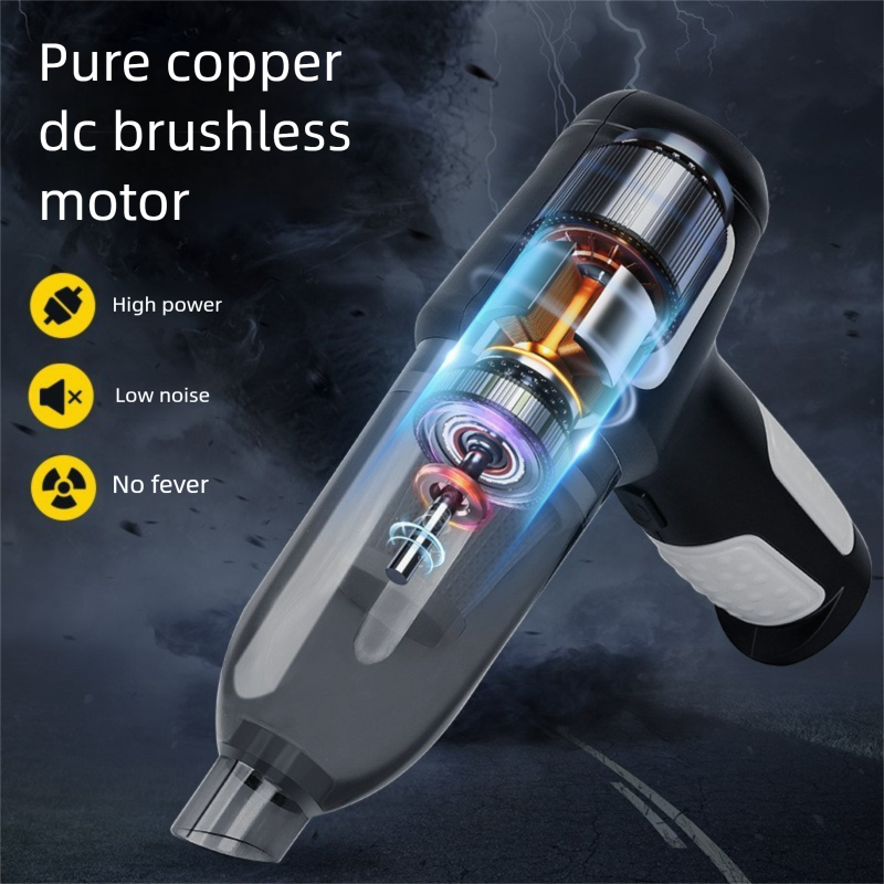 Wireless Car Vacuum Cleaner Super Suction Car Special Wireless Handheld Small Portable Vacuum Cleaner KC Certification