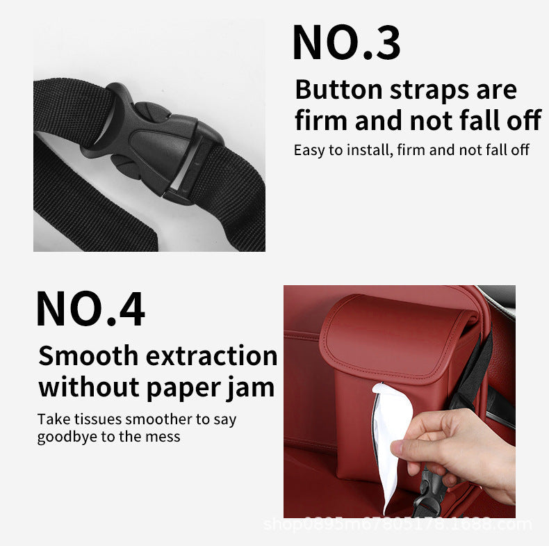 Car-mounted small table, foldable large-capacity multi-functional dining table for rear car seats, suitable for studying, eating, and storing laptops or tablets