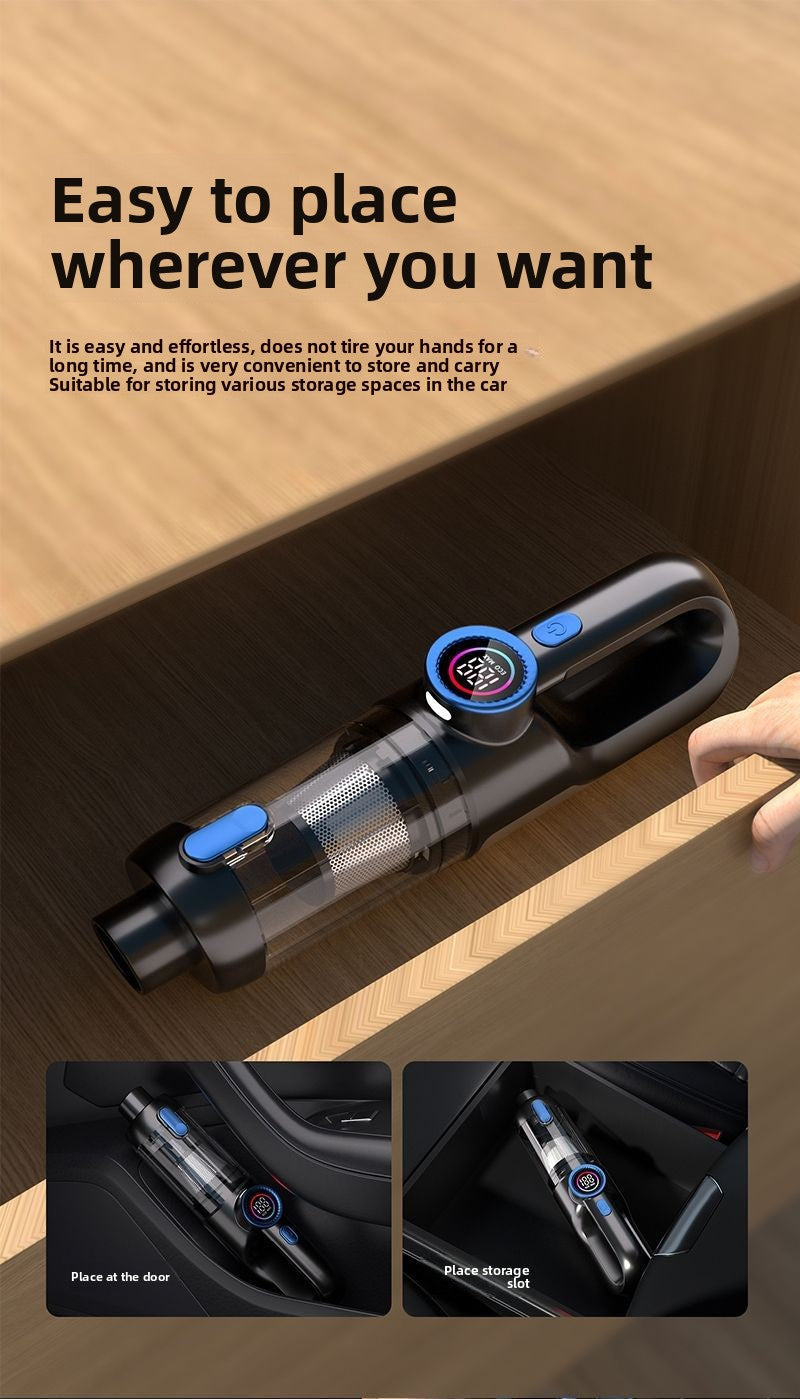 Car Vacuum Cleaner Portable Handheld Wireless Mini Vacuum Cleaner for Cars with Super Powerful Suction