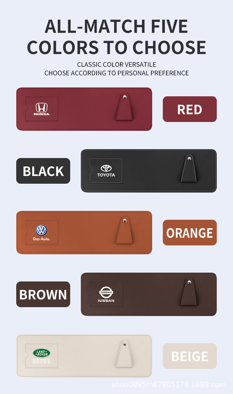 Car Sun Visor Extension Board Front Shield for Driver and Passenger Side, Extended Shield Storage, Anti-Glare Multi-Functional Car Interior Accessories