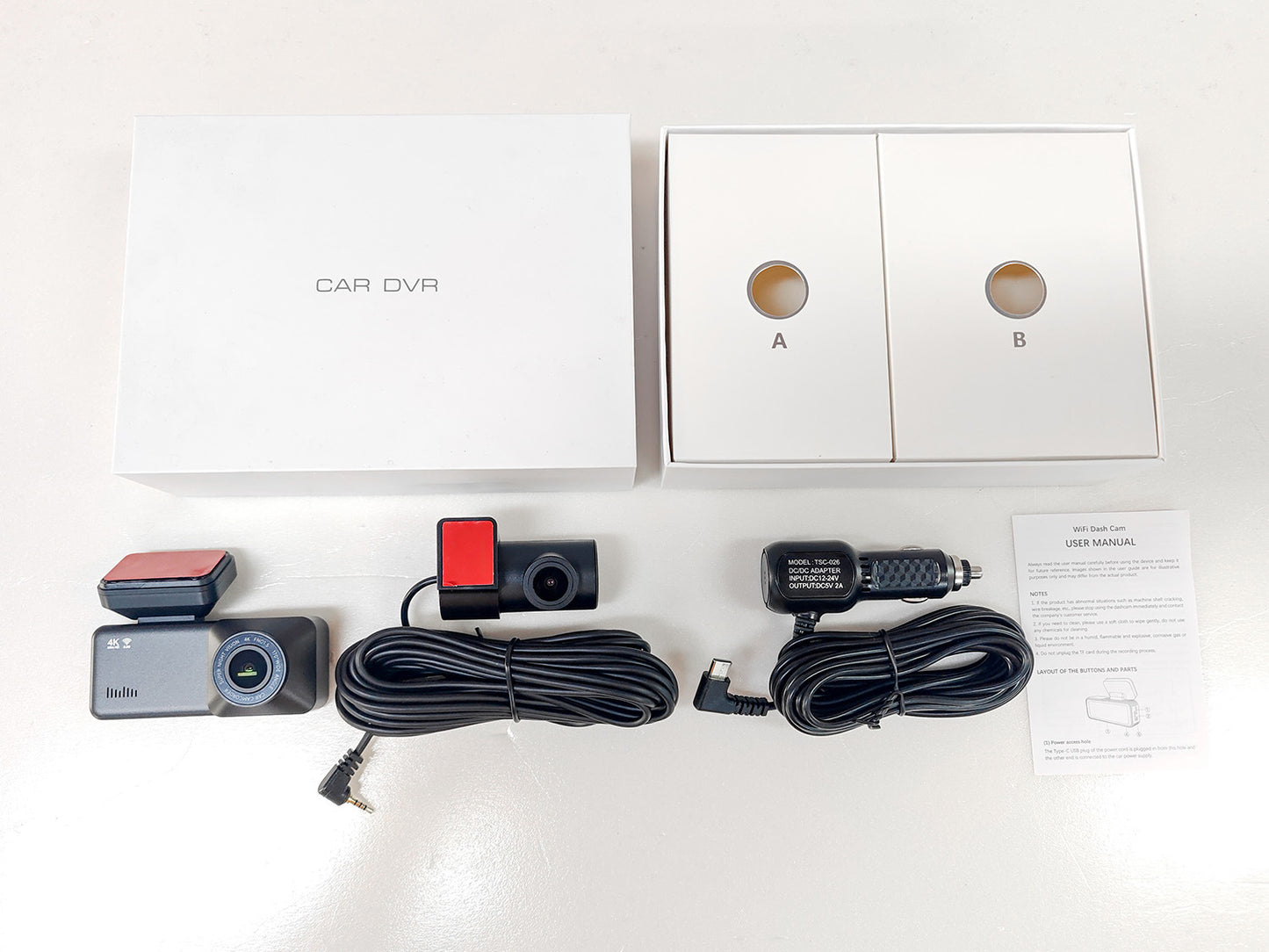 2025 New Driving Recorder Night Vision HD 4k 5Gwifi dash cam