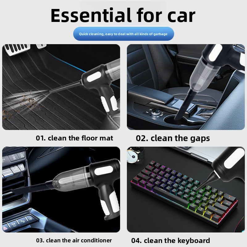 Wireless Car Vacuum Cleaner Super Suction Car Special Wireless Handheld Small Portable Vacuum Cleaner KC Certification