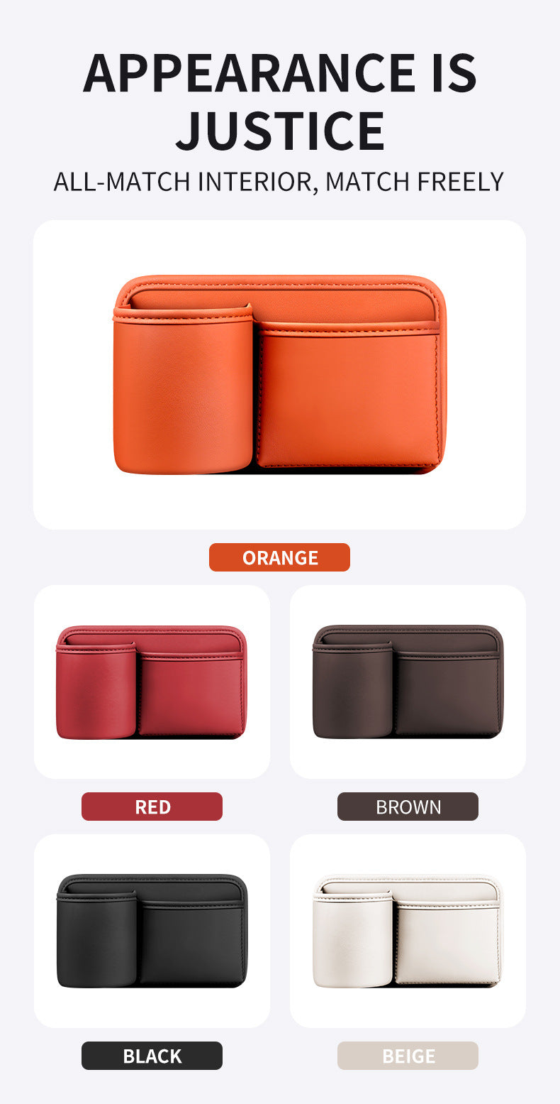 Car Storage Box In-Car Door Cup Holder Car Seat Back Storage Box Multi-Functional Storage Rack