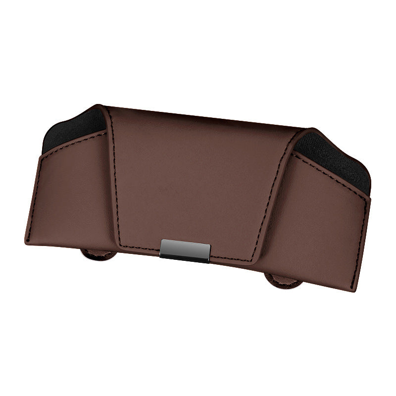 Car Sun Visor Sunglasses Case Holder In-Car Sunglasses Storage Clip Car Accessories Collection Car Glasses Clip