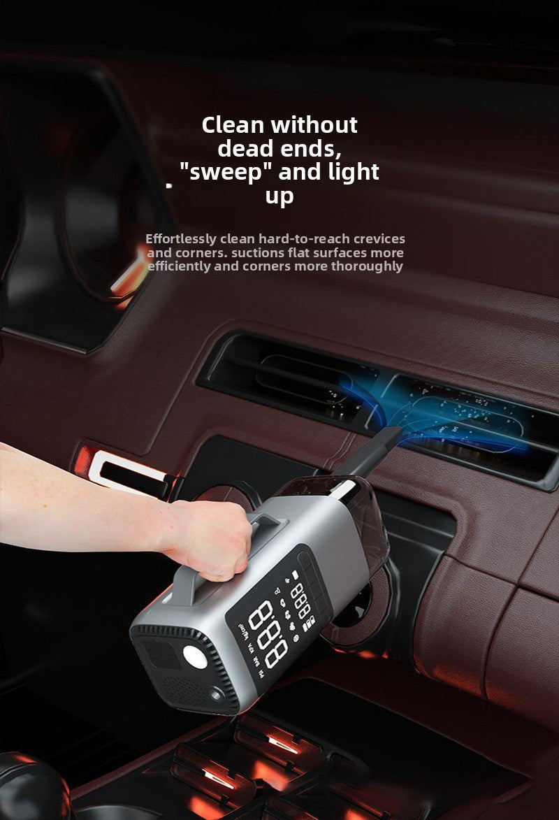 Multi-functional car emergency start-up power supply car air pump vacuum cleaner all-in-one portable