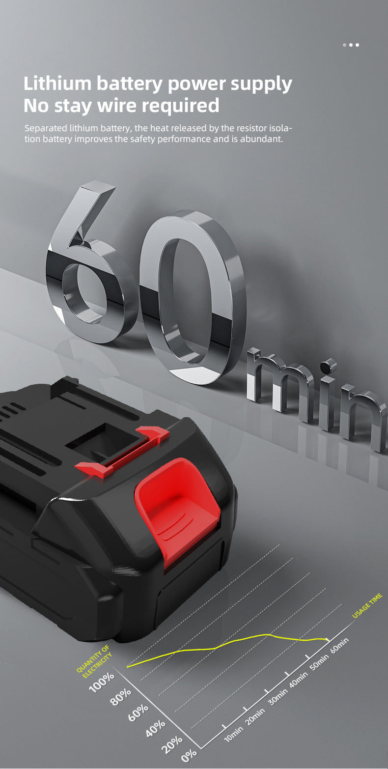 lithium battery car washing machine multi-functional powerful wireless high-pressure water gun