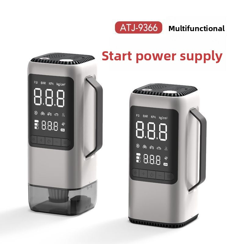 Multi-functional car emergency start-up power supply car air pump vacuum cleaner all-in-one portable