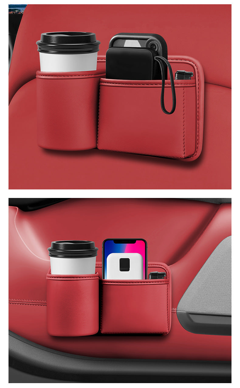 Car Storage Box In-Car Door Cup Holder Car Seat Back Storage Box Multi-Functional Storage Rack