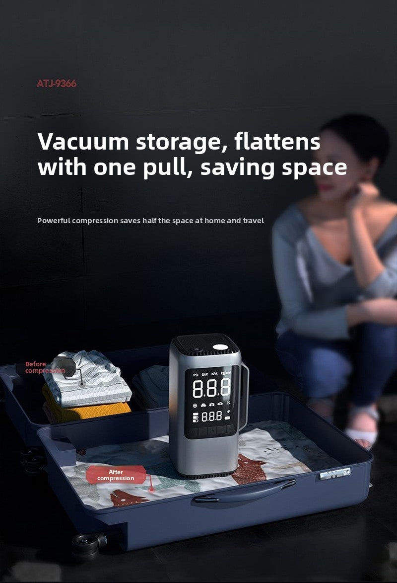 Multi-functional car emergency start-up power supply car air pump vacuum cleaner all-in-one portable