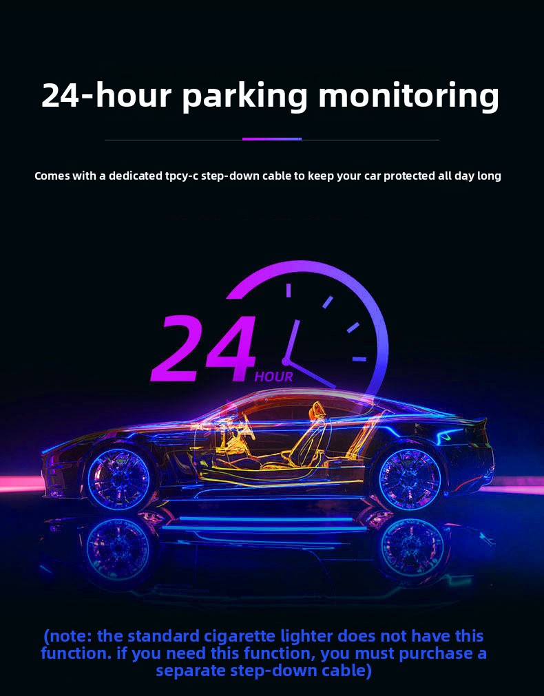 All-smart chip 4K new driving recorder three-lens WIFI interconnection car driving CARDVR camera