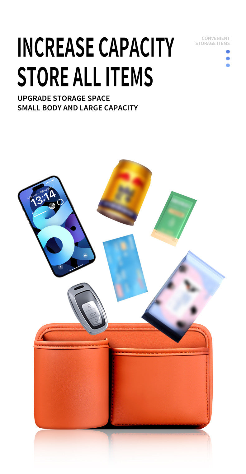 Car Storage Box In-Car Door Cup Holder Car Seat Back Storage Box Multi-Functional Storage Rack