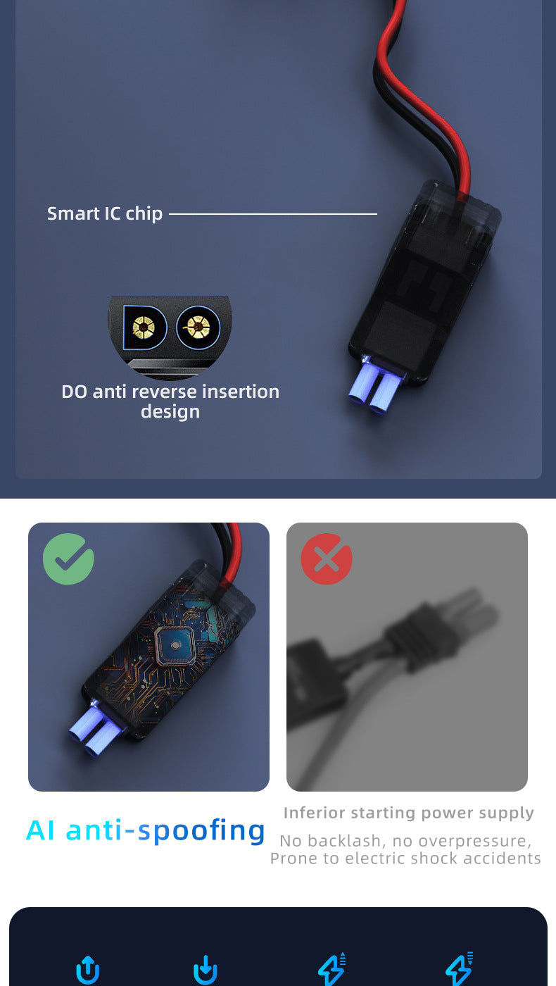 Car Air Pump Emergency Jump Starter Power Bank Integrated Smart Digital Display Car Tire Electric Air Pump