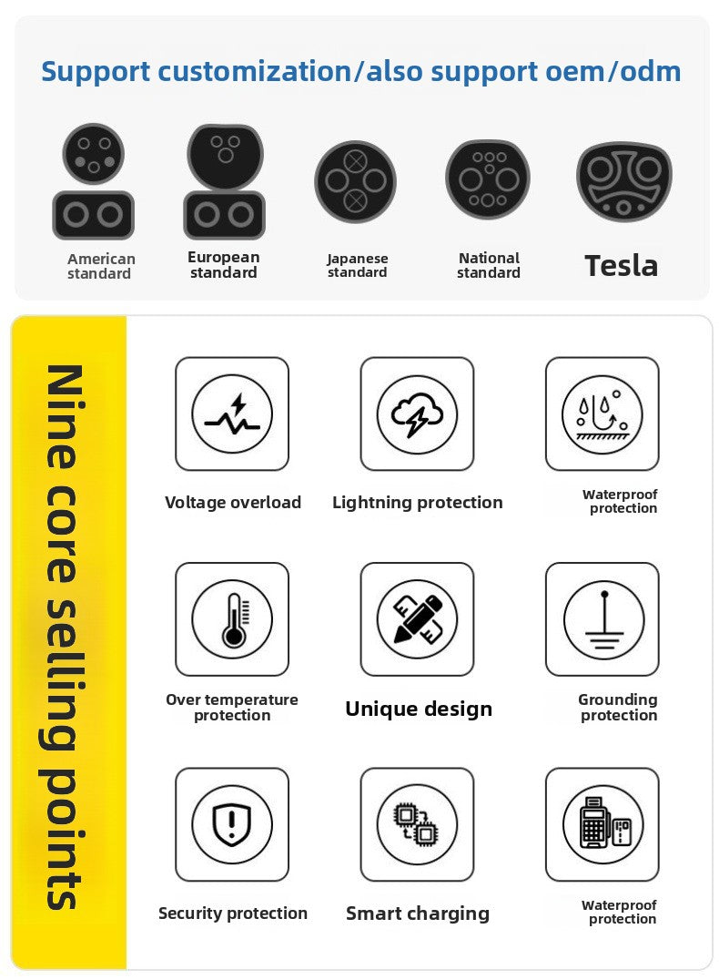 11KWH11KW International EU Standard Home Commercial Support OCPP Storage Charging Integrated DC Mobile Energy Storage Charging Pile